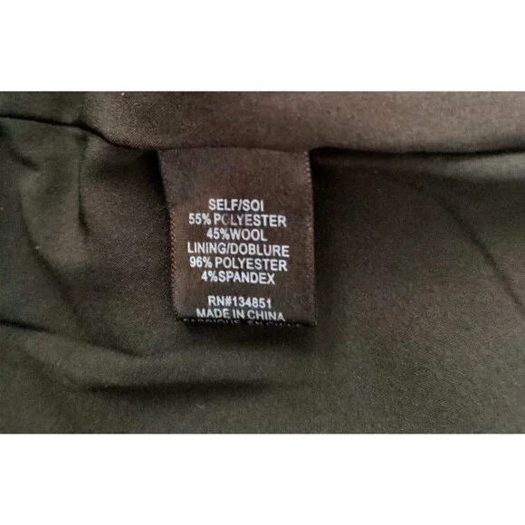 WAYF Plaid Sleeveless Tunic Vest Zip Front in Black and Gray Size XS - Picture 8 of 8